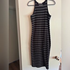 Athleta fitted midi dress
